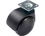 ROULETTE  PIVOTANTE A PLATINE 